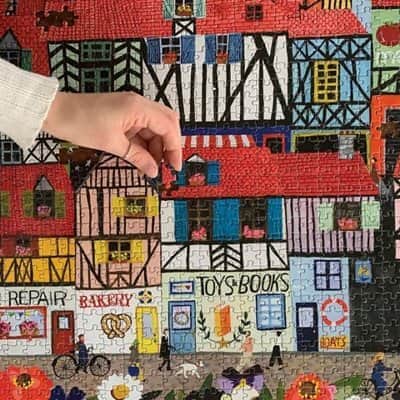 פאזל 1000 חלקים -הכפר