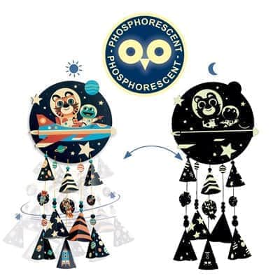 יצירה DIY - פעמוני רוח כוכבים| Djeco