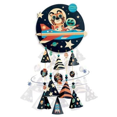 יצירה DIY - פעמוני רוח כוכבים| Djeco