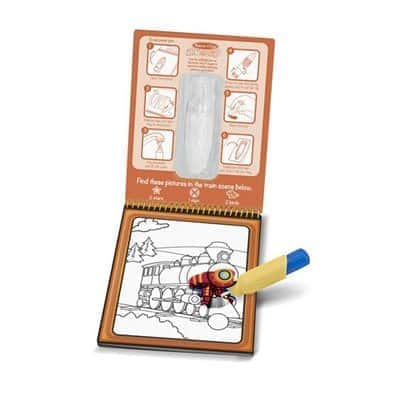 חוברת טוש המים - כלי תחבורה | מליסה אנד דאג