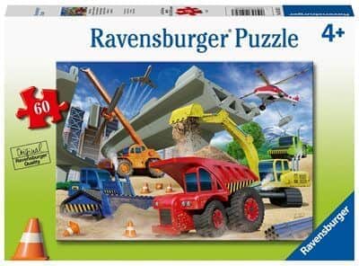 פאזל 60 חלקים - מכונות עבודה