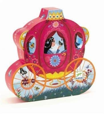 פאזל 54 חלקים - כרכרה מלכותית |Djeco