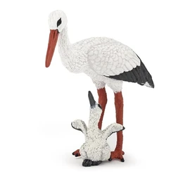 חסידה עם גוזל | PAPO