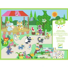 יצירה - הדבקה פאפי רב פעמי גן שעשועים| Djeco