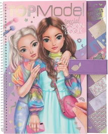 חוברת עם שבלונות לעיצוב בגדים | TOP MODEL