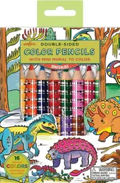 עפרונות ופוסטר לצביעה דינוזארים