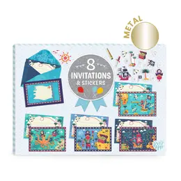 ניירת - כרטיסי ברכה עולם הפיראטים | Djeco