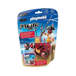 תותח אינטראקטיבי אדום עם פיראט פליימוביל