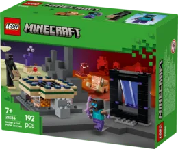 לגו מיינקראפט - מסע לפורטל התחתון ולפורטל הסוף 21584