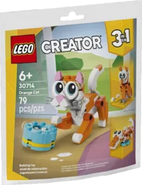 לגו קריאטור - חתול כתום