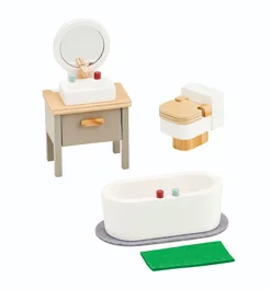 חדר אמבטיה לבית בובות | Lelin