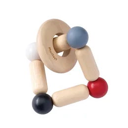 רעשן מרובע מעץ | Plan Toys