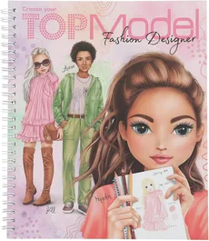 חוברת צביעה Fashion Design | טופ מודל