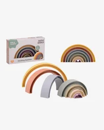 קשת בענן 7 יח' ביו פלסטיק - JOHNTOY