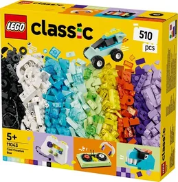 לגו קלאסיק - קופסה יצירתית מגניבה 11043