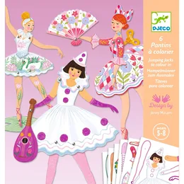 יצירה - מריונטות בלרינות | Djeco .