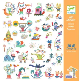 יצירה 160 מדבקות - גאזט | Djeco