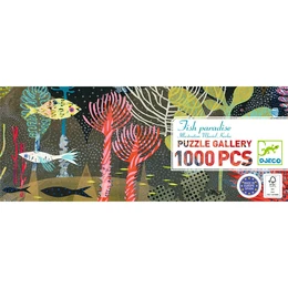 פאזל גלריה 1000 - גן עדן דגי | Djeco