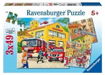 3 פאזלים 49 חלקים כ"א - מכבי אש