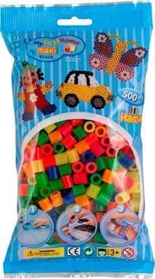 חרוזי HAMA גדולים - בסיסי ניאון