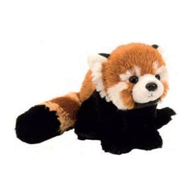 בובת פנדה אדומה קטנה
